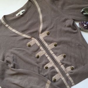 CAbi Marching Band 3/4 Sleeve Cardigan